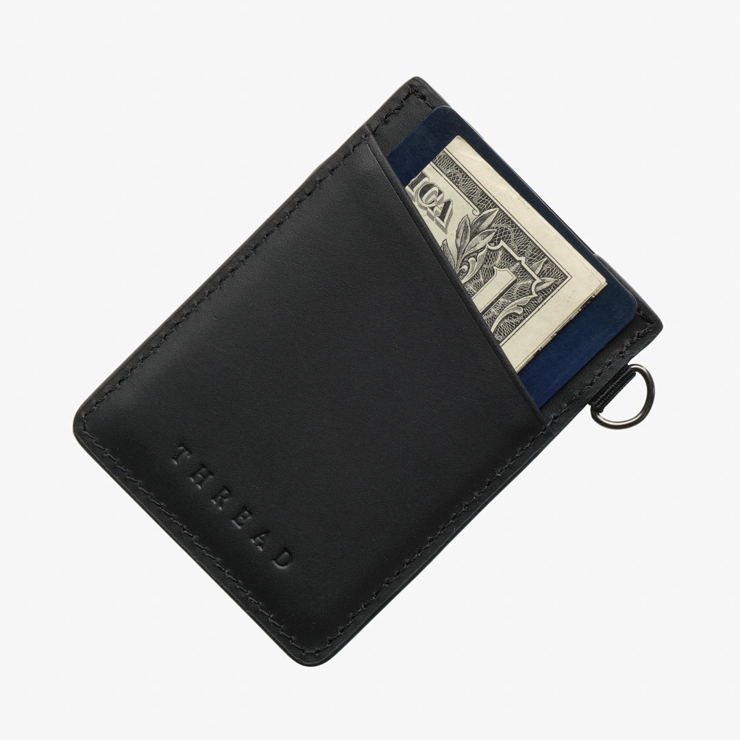 Vertical Leather Wallet - Realtree Max - Thread®