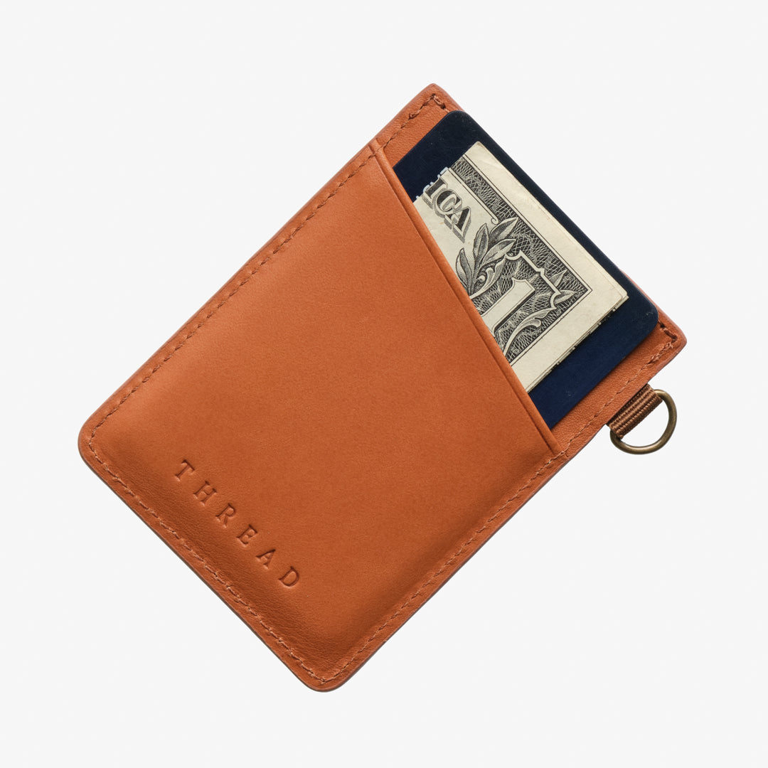 Vertical Leather Wallet - Sailor - Thread®