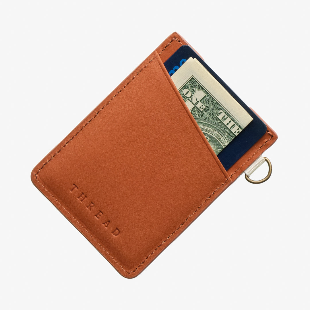Vertical Leather Wallet - Kramer - Thread®