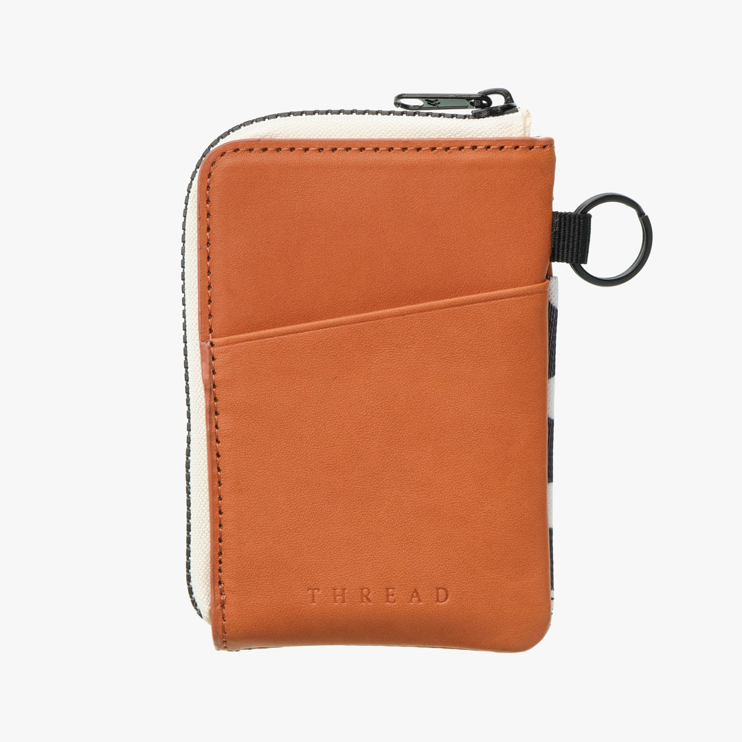 Leather Zip Wallet - Polka Dot - Thread®