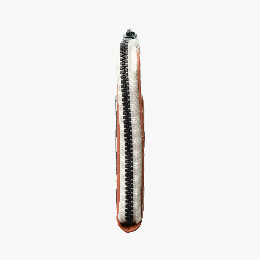 Leather Zip Wallet - Polka Dot - Thread®