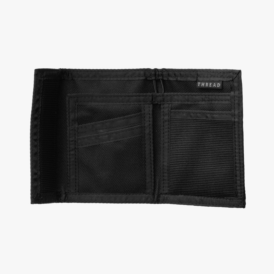 Velcro Bifold Wallet - Black - Thread®
