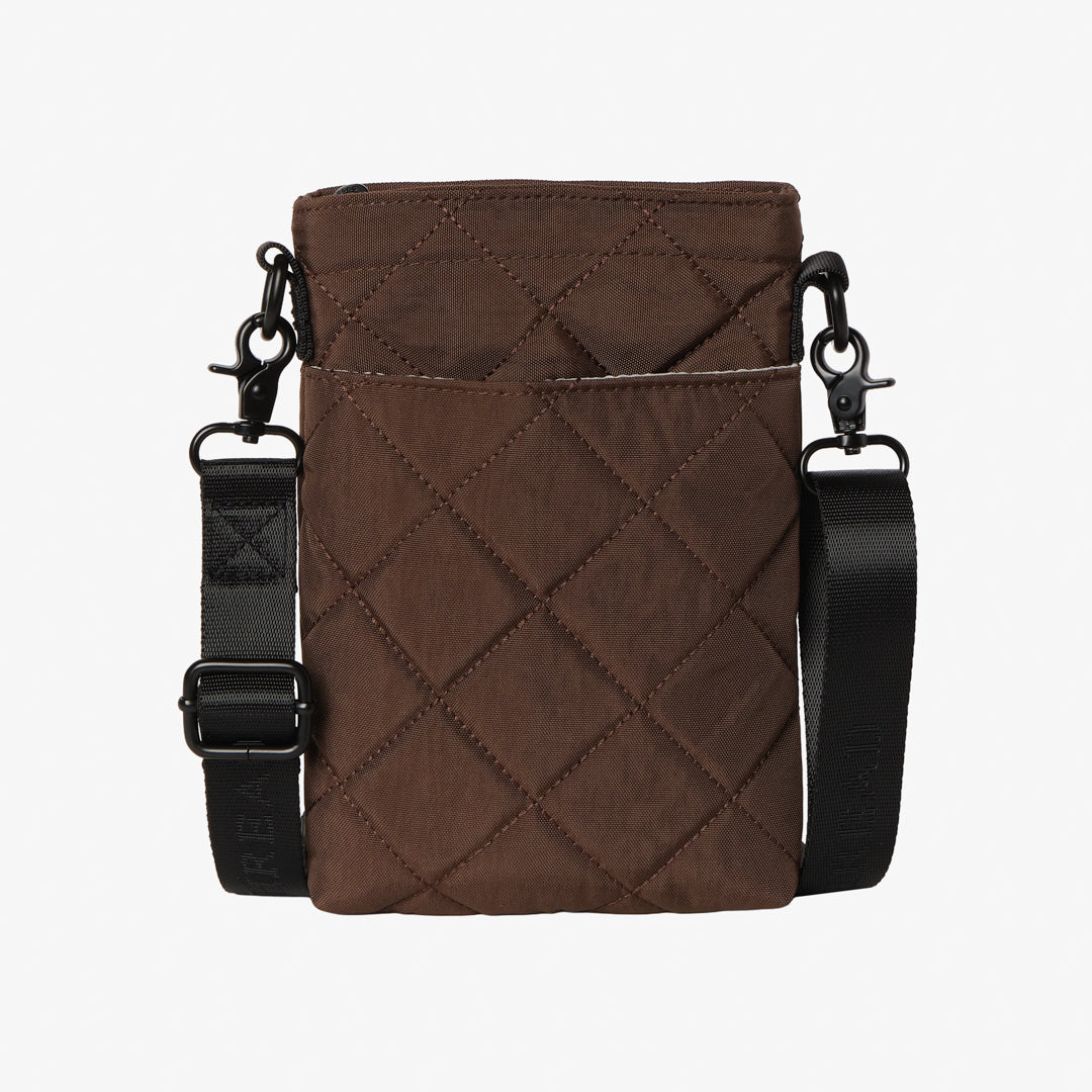 Phone Sling Bag - Chocolate Quilted - Thread®