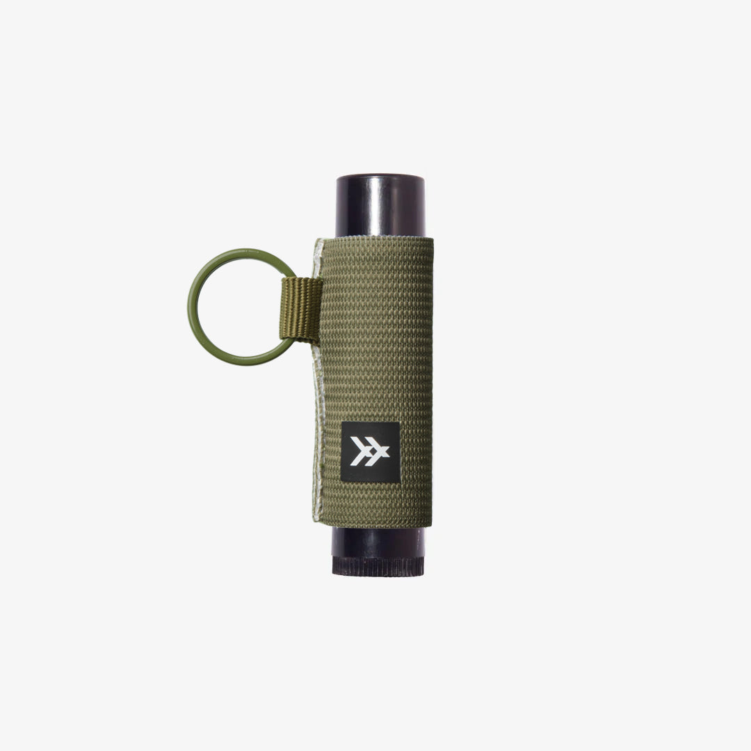Chapstick Holder Keychain - Olive - Thread®
