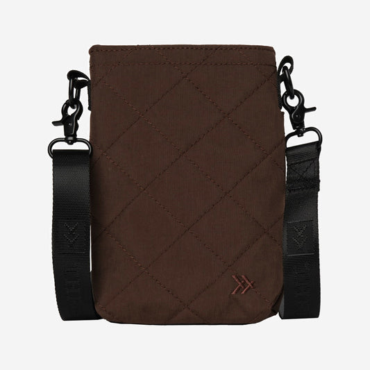 Phone Sling Bag - Chocolate Quilted - Thread®