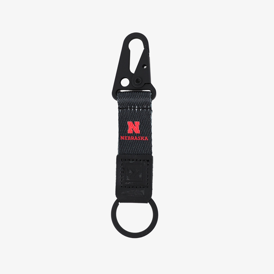 Nebraska Black - Keychain Clip