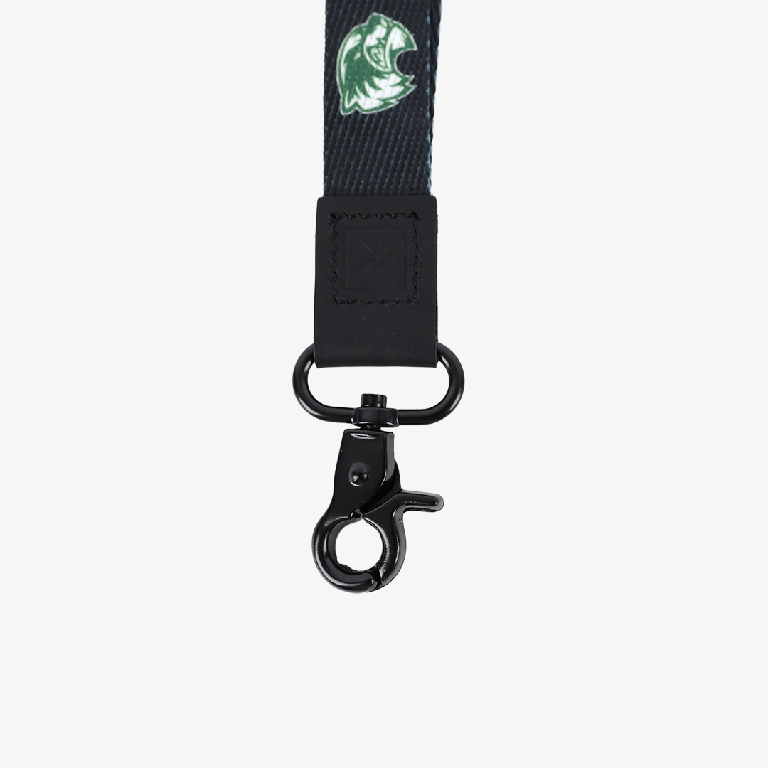 UVU Black - Wristlet Keychain