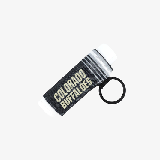 Colorado Boulder Stripes - Chapstick Holder Keychain