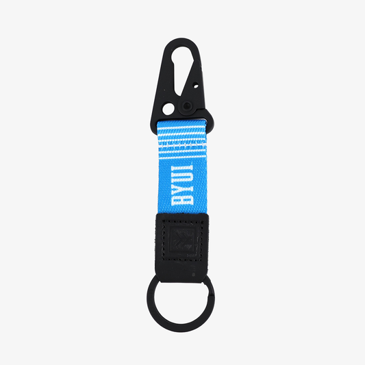 BYUI Blue Stripes - Keychain Clip