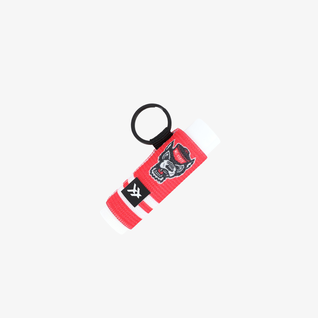 NC Tuffy - Chapstick Holder Keychain