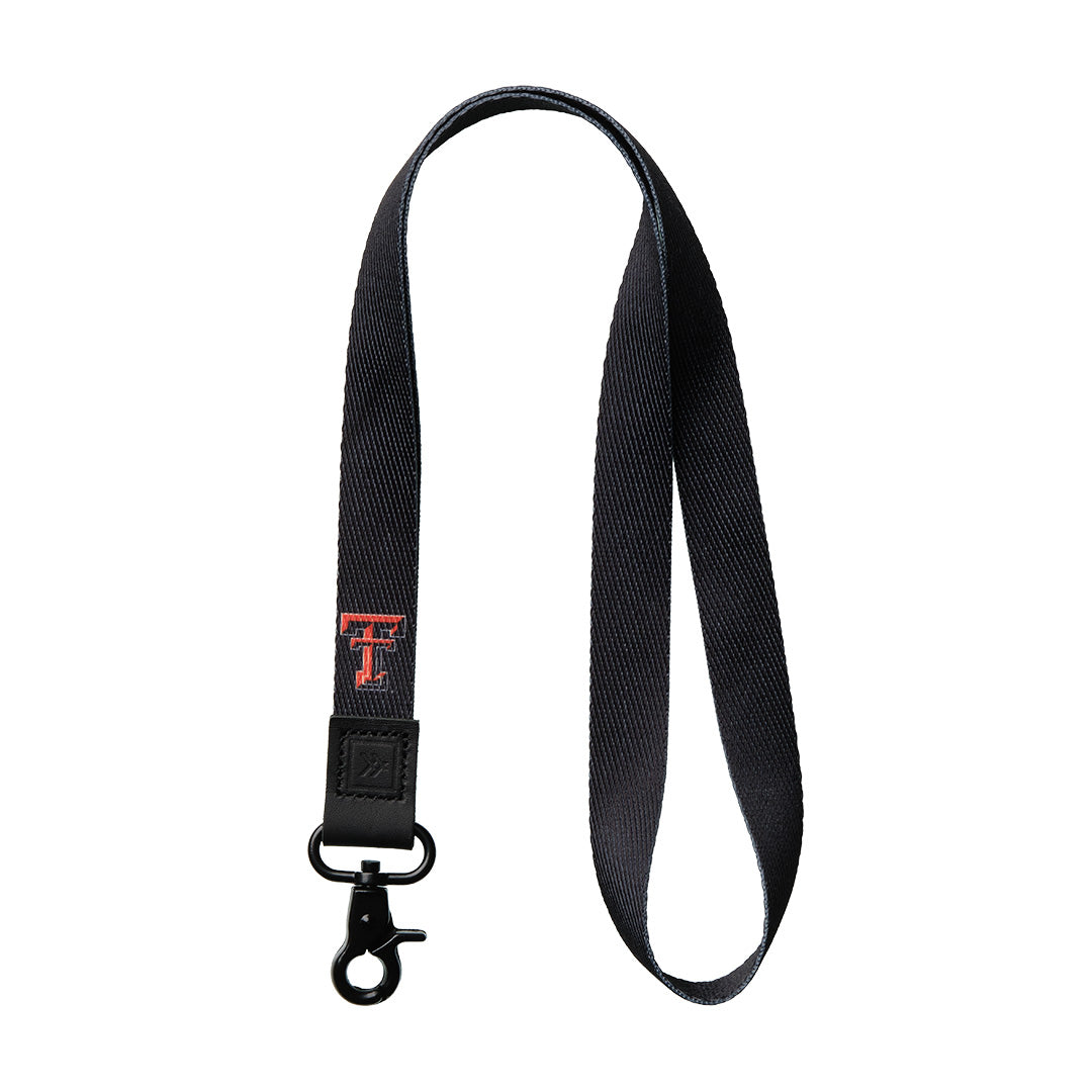 Neck Lanyard - Texas Tech Black - Thread®