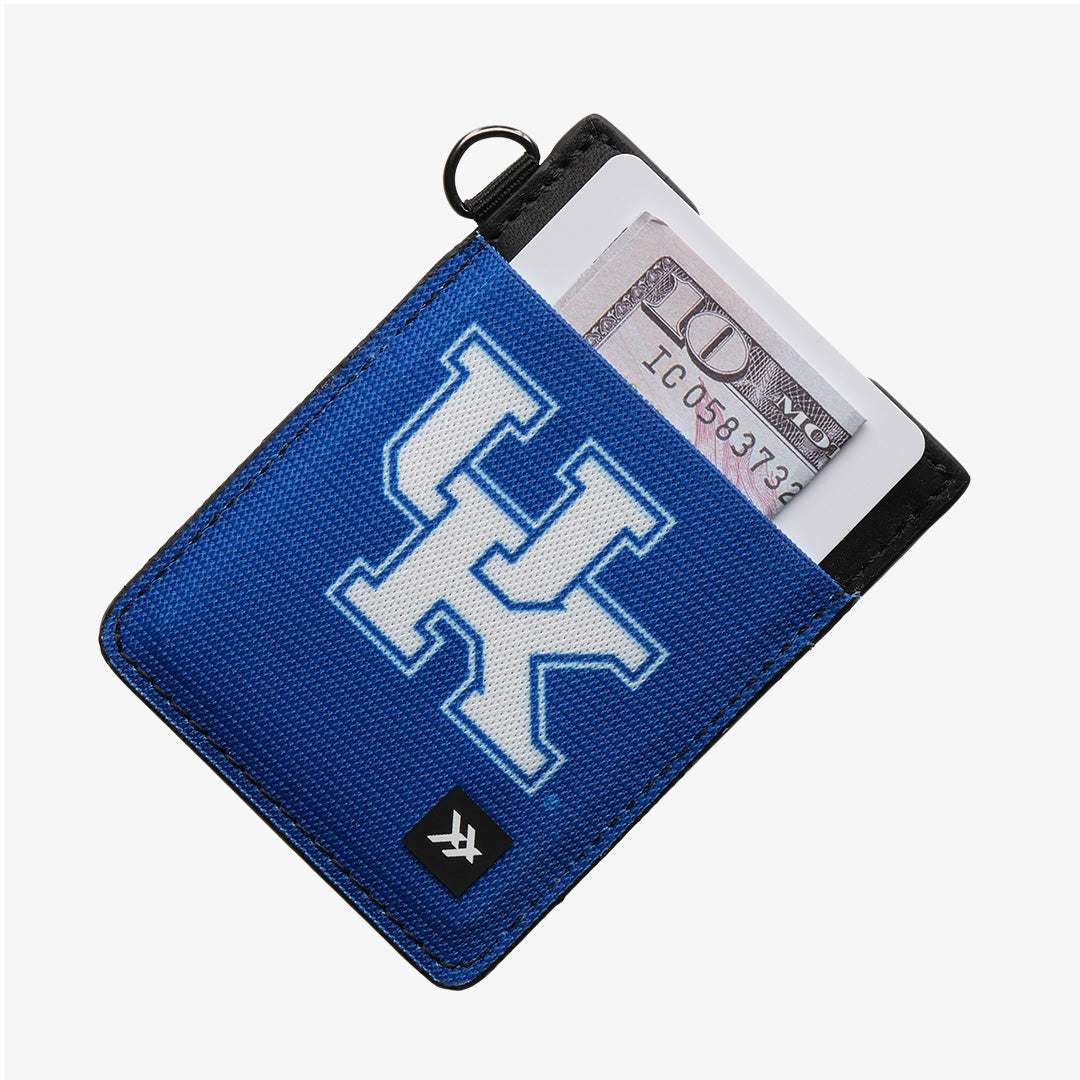 Vertical Leather Wallet - Kentucky Blue - Thread®