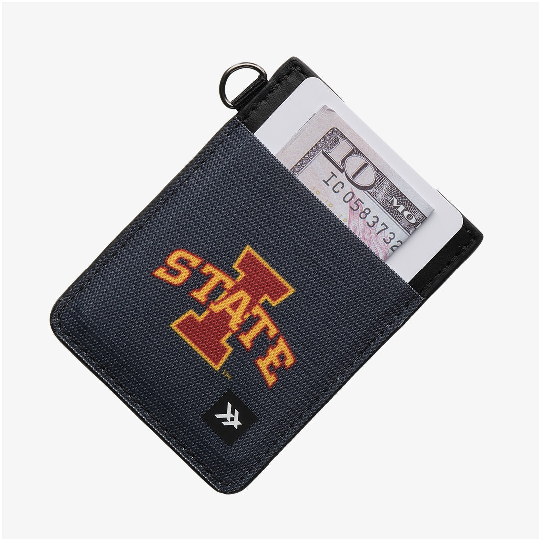 Vertical Leather Wallet - Iowa Gray - Thread®