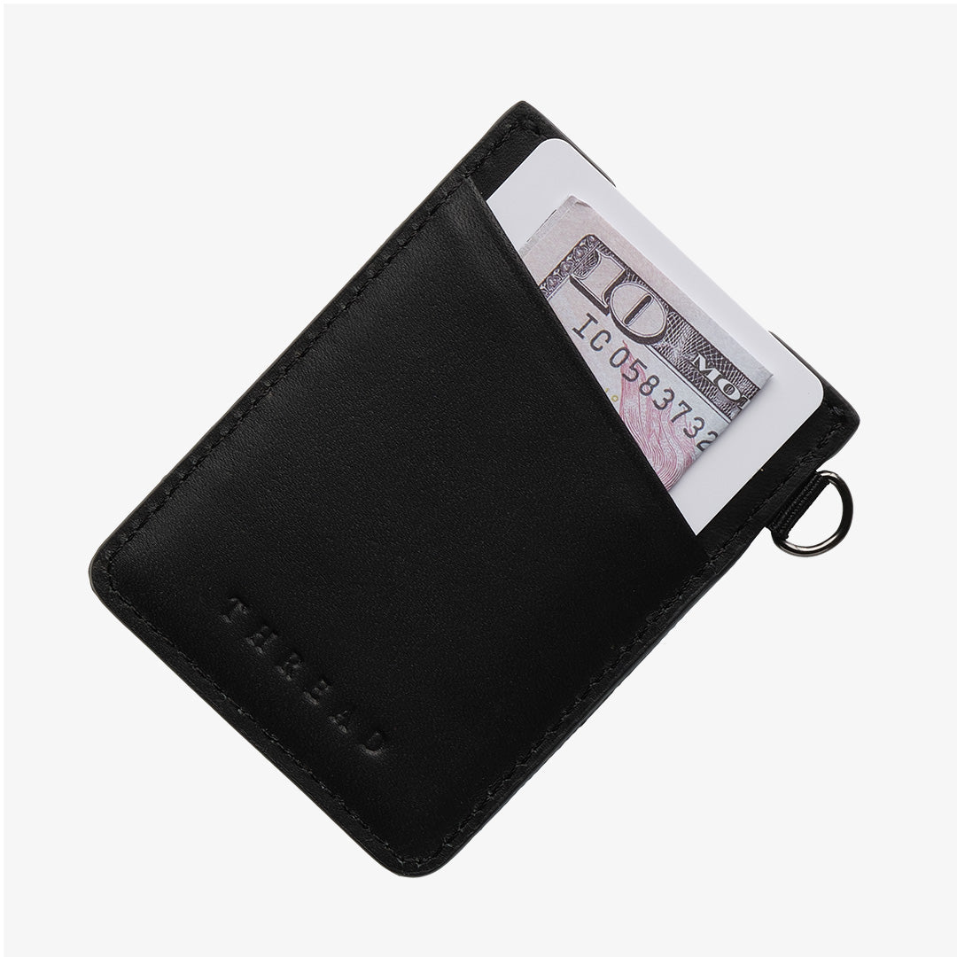 Vertical Leather Wallet - Georgia Red - Thread®