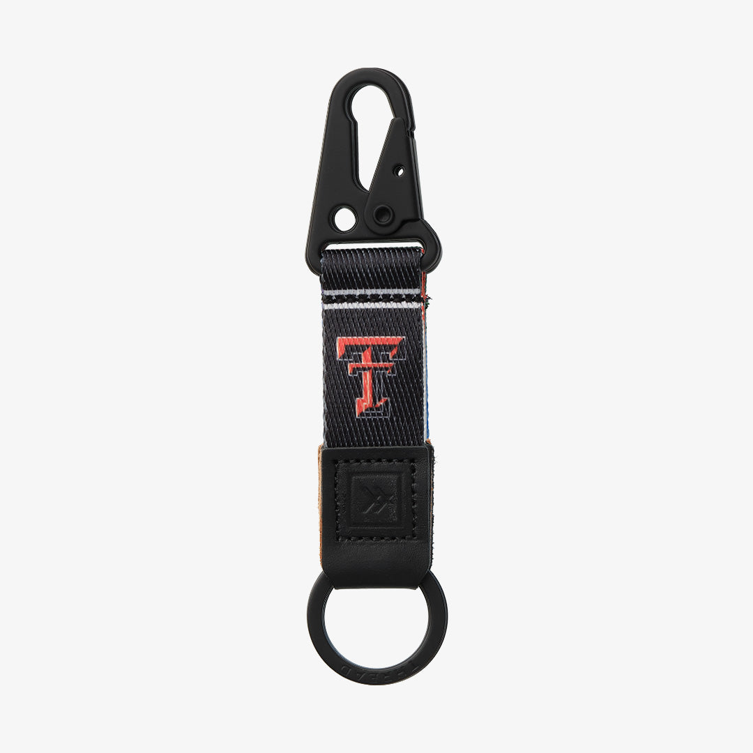 Keychain Clip - Texas Tech Black - Thread®