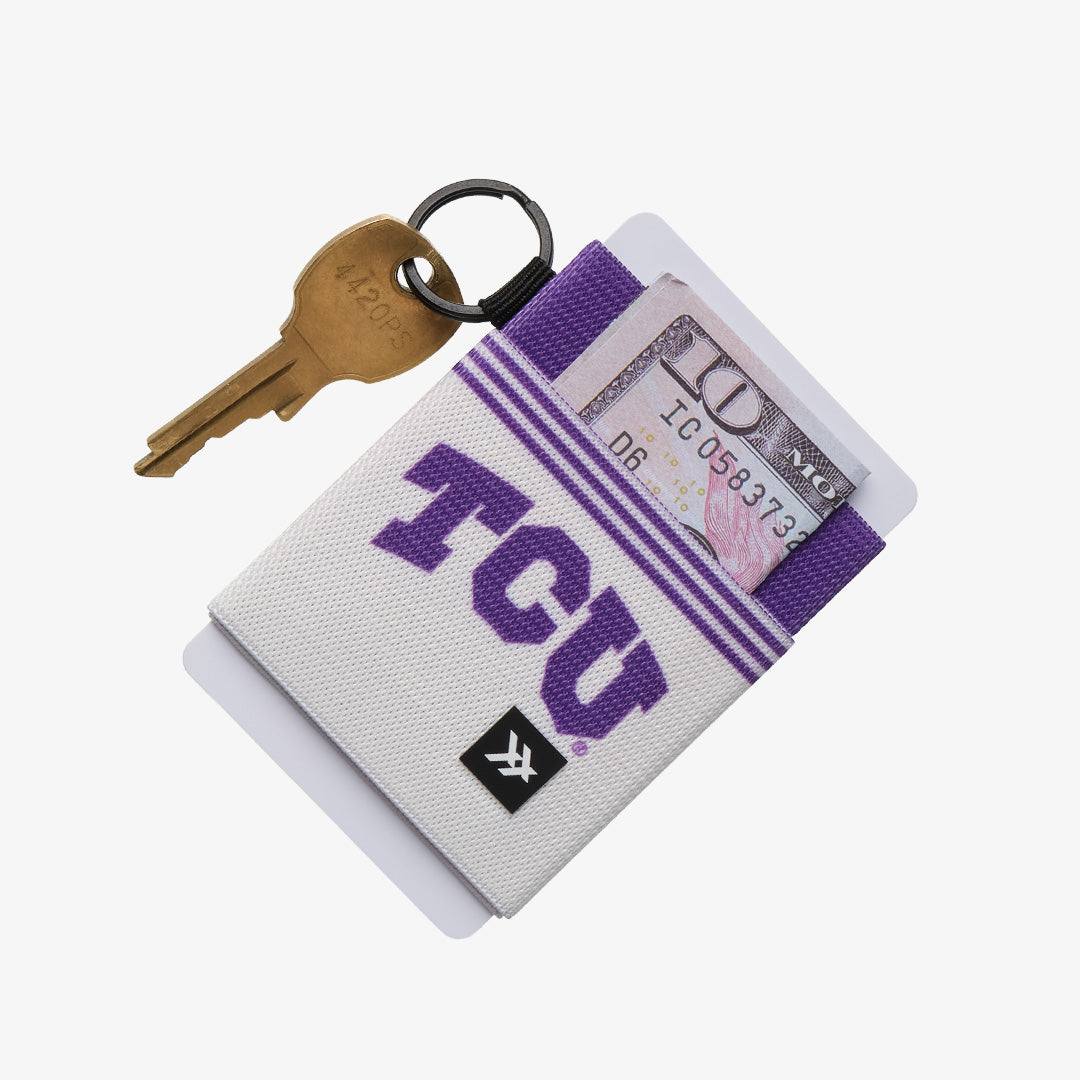 Elastic Wallet - TCU White - Thread®