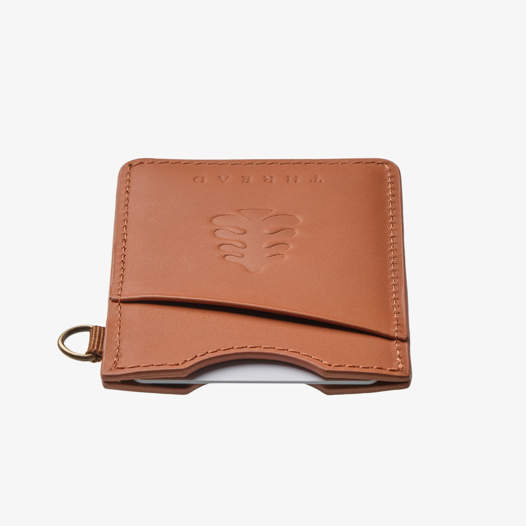 Vertical Leather Wallet - Camp 404 - Thread®