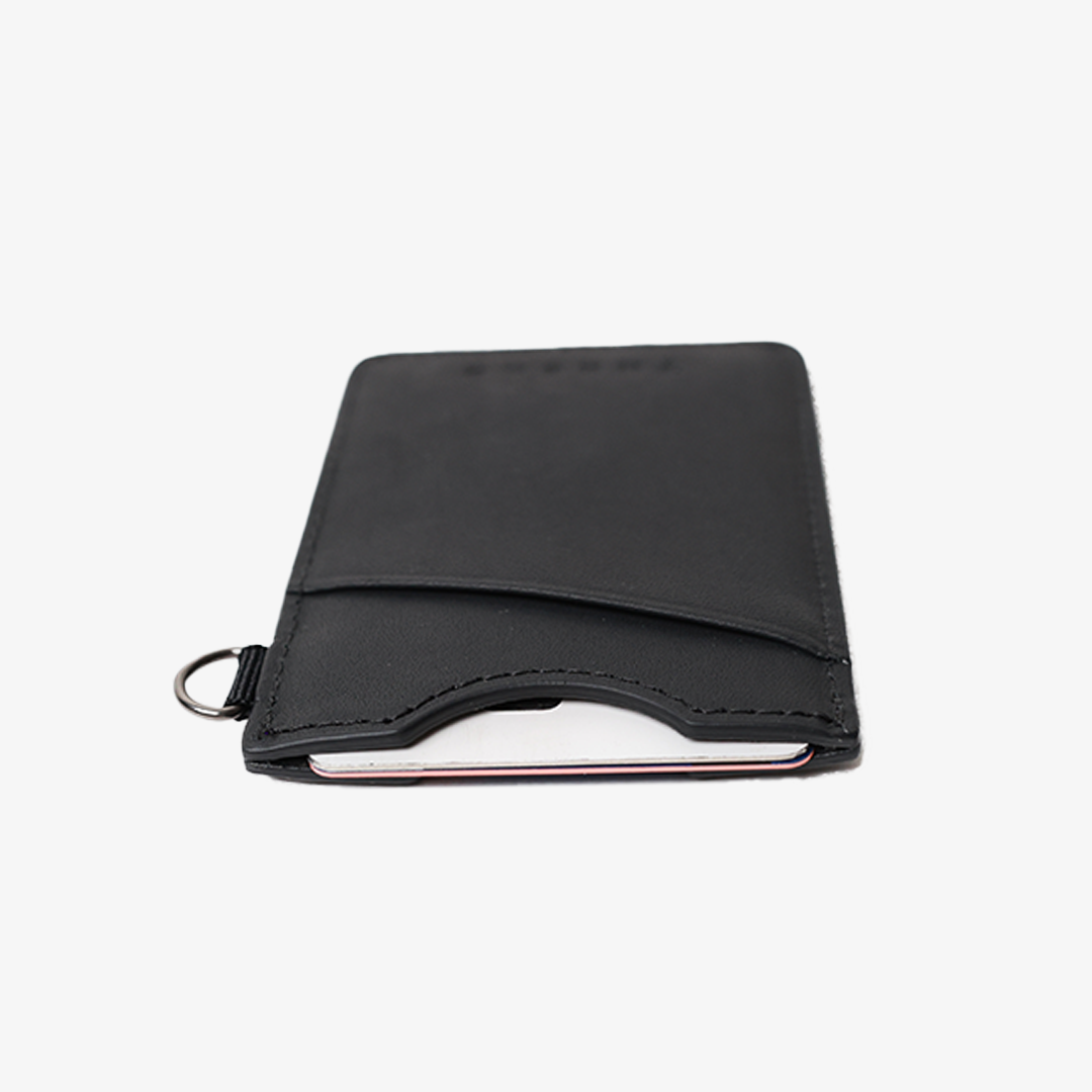 Vertical Leather Wallet - Sanders Stone - Thread®