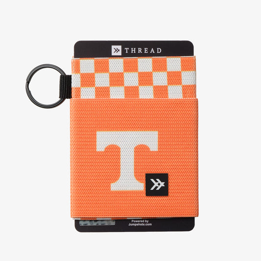 Elastic Wallet - Tennessee Checkerboard - Thread®