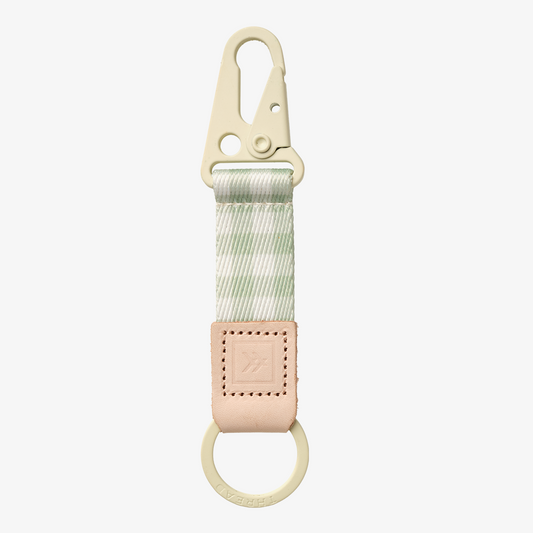 Keychain Clip - Green Gingham - Thread®