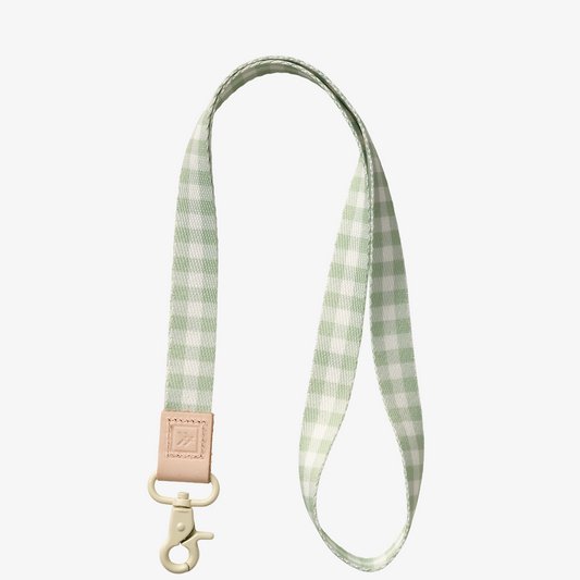 Neck Lanyard - Green Gingham - Thread®