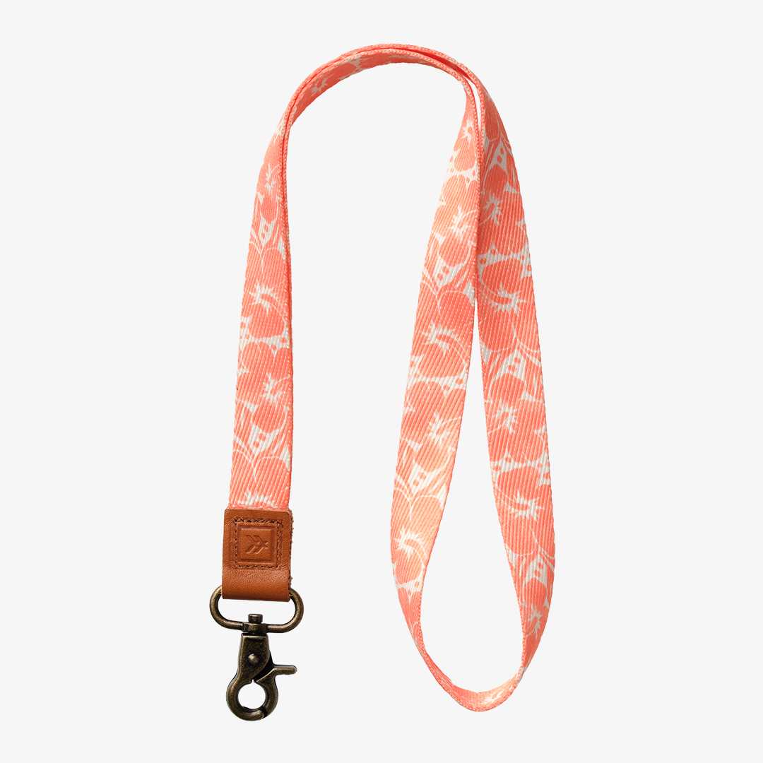 Neck Lanyard - Coral Crush - Thread®