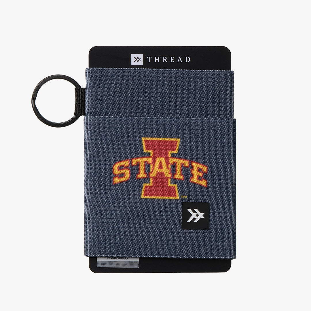 Elastic Wallet - Iowa Gray - Thread®