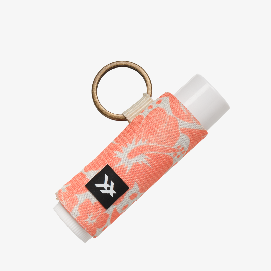 Chapstick Holder Keychain - Coral Crush - Thread®