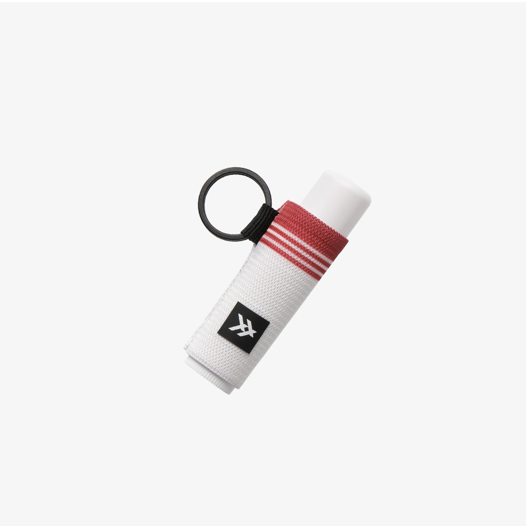 Chapstick Holder Keychain - Indiana University White - Thread®