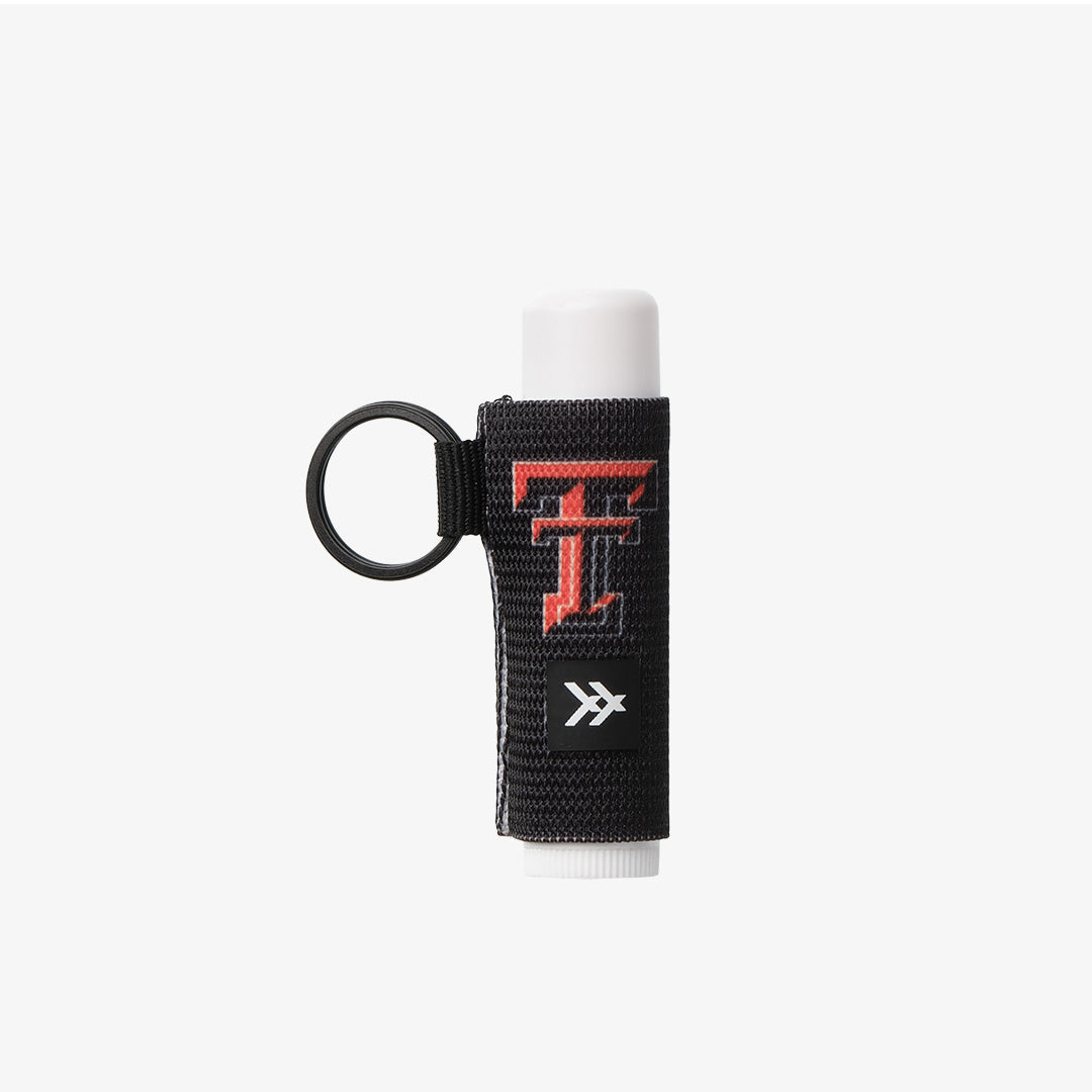 Chapstick Holder Keychain - Texas Tech Black - Thread®