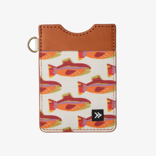 Vertical Leather Wallet - Trout - Thread®
