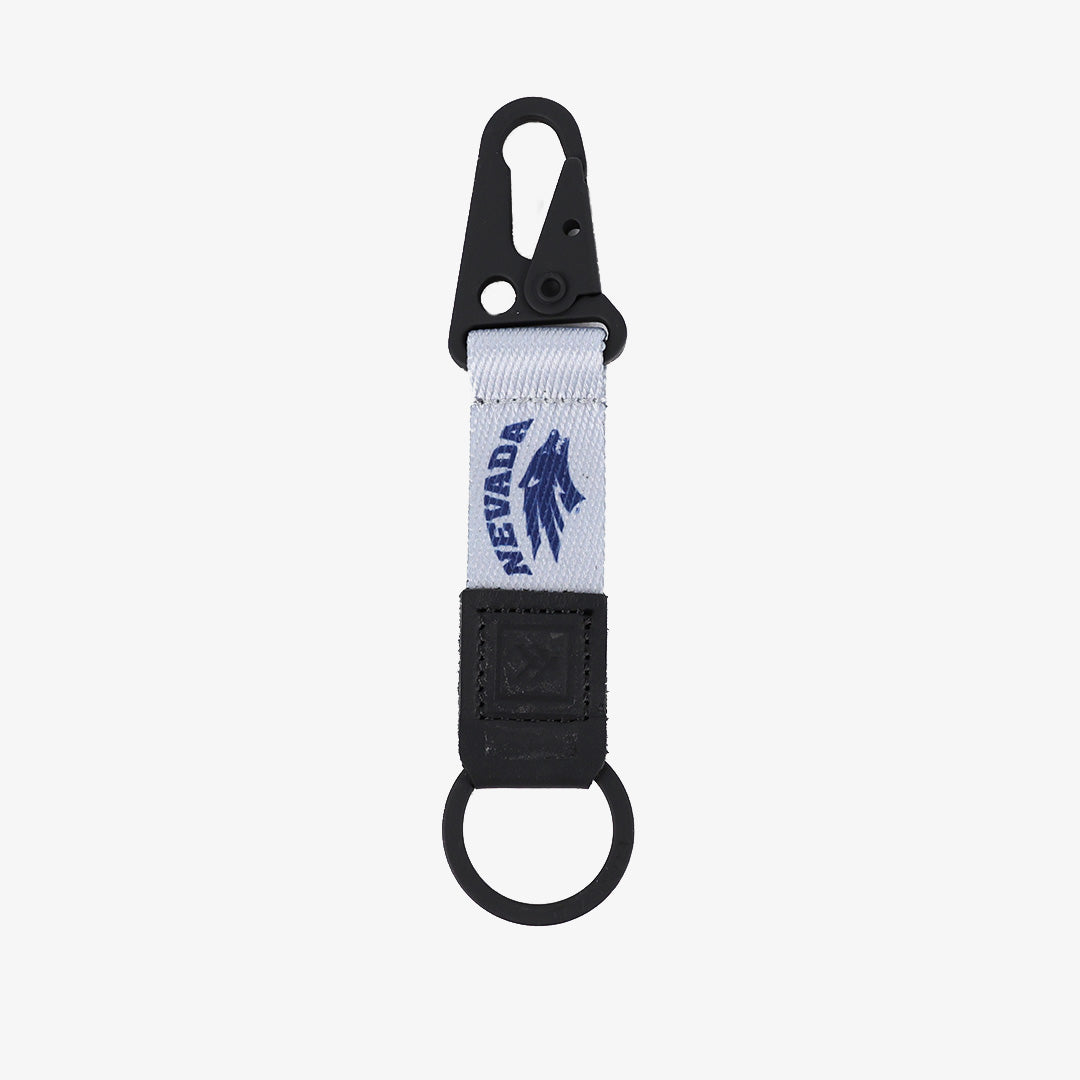 Nevada Silver Wolf - Keychain Clip