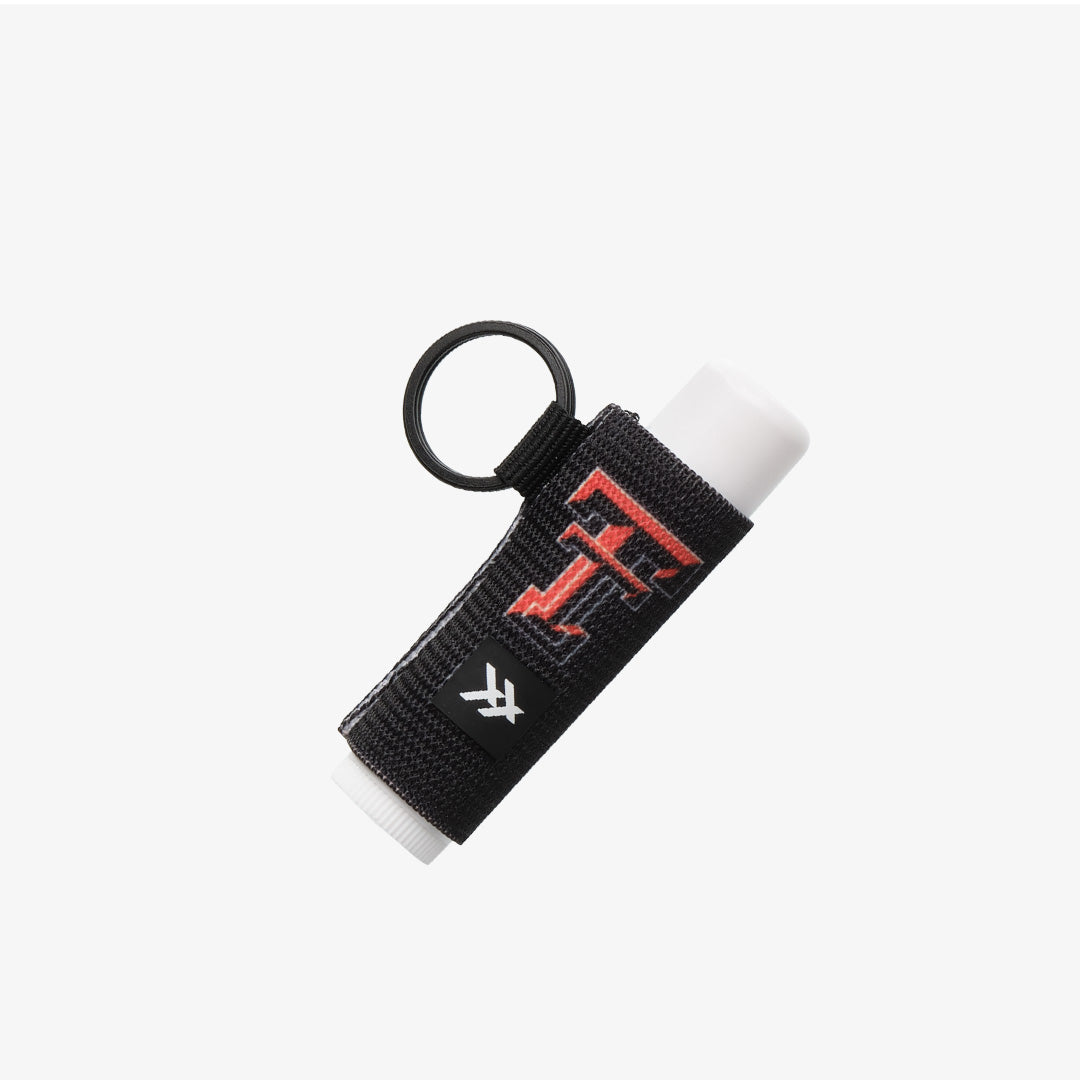 Chapstick Holder Keychain - Texas Tech Black - Thread®