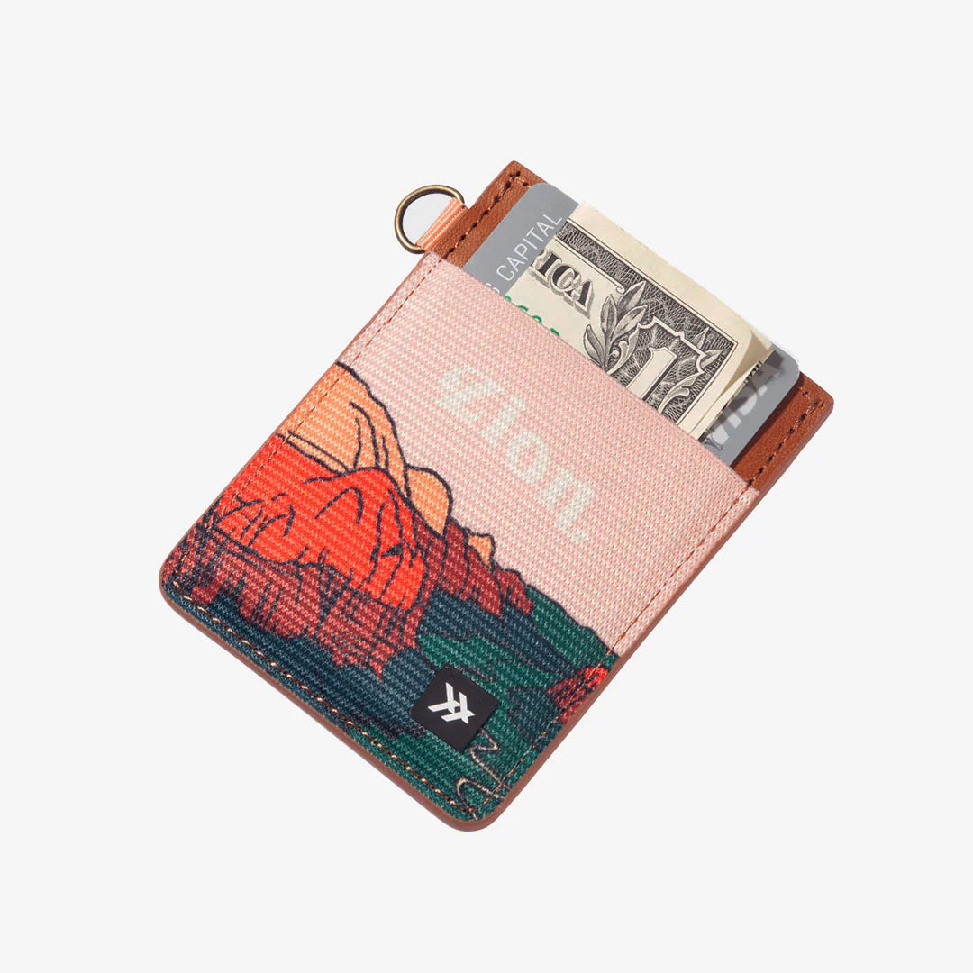 Vertical Leather Wallet - Zion - Thread®