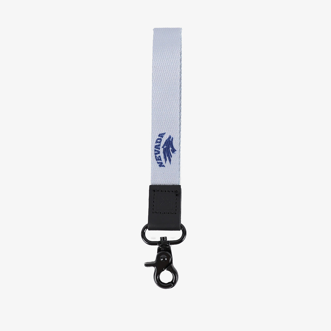 Nevada Silver Wolf - Wristlet Keychain