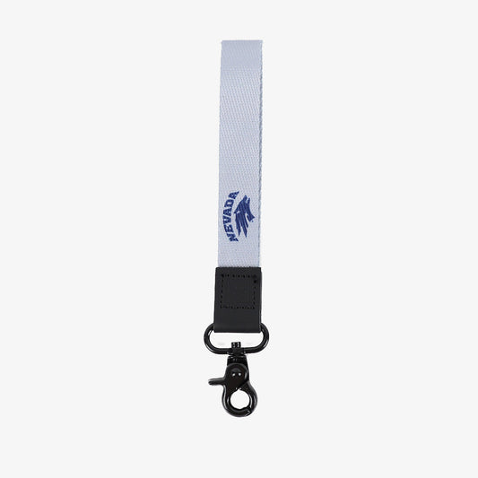 Nevada Silver Wolf - Wristlet Keychain