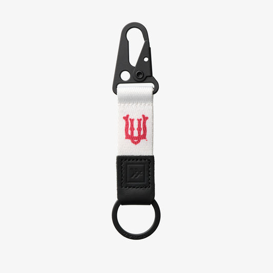 Keychain Clip - UofU Interlocking White - Thread®