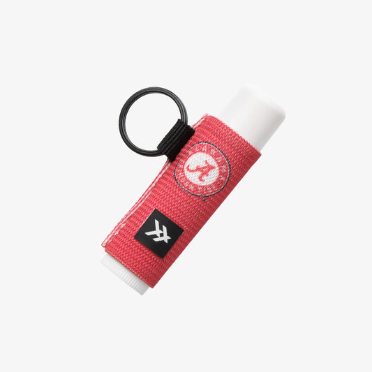 Chapstick Holder Keychain - Alabama Crimson Stripe - Thread®