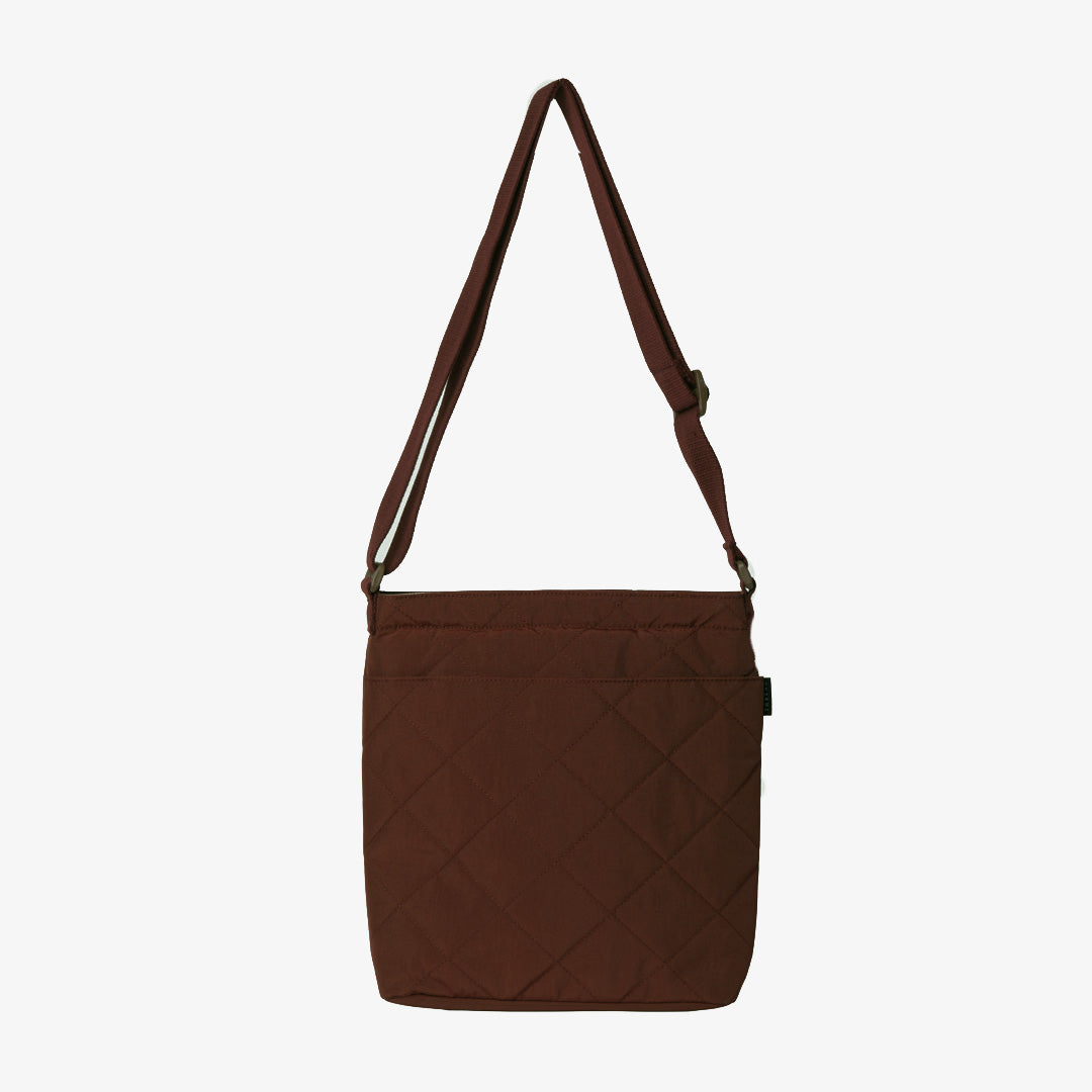 Small Utility Tote Bag - Chocolate Quilted - Thread®