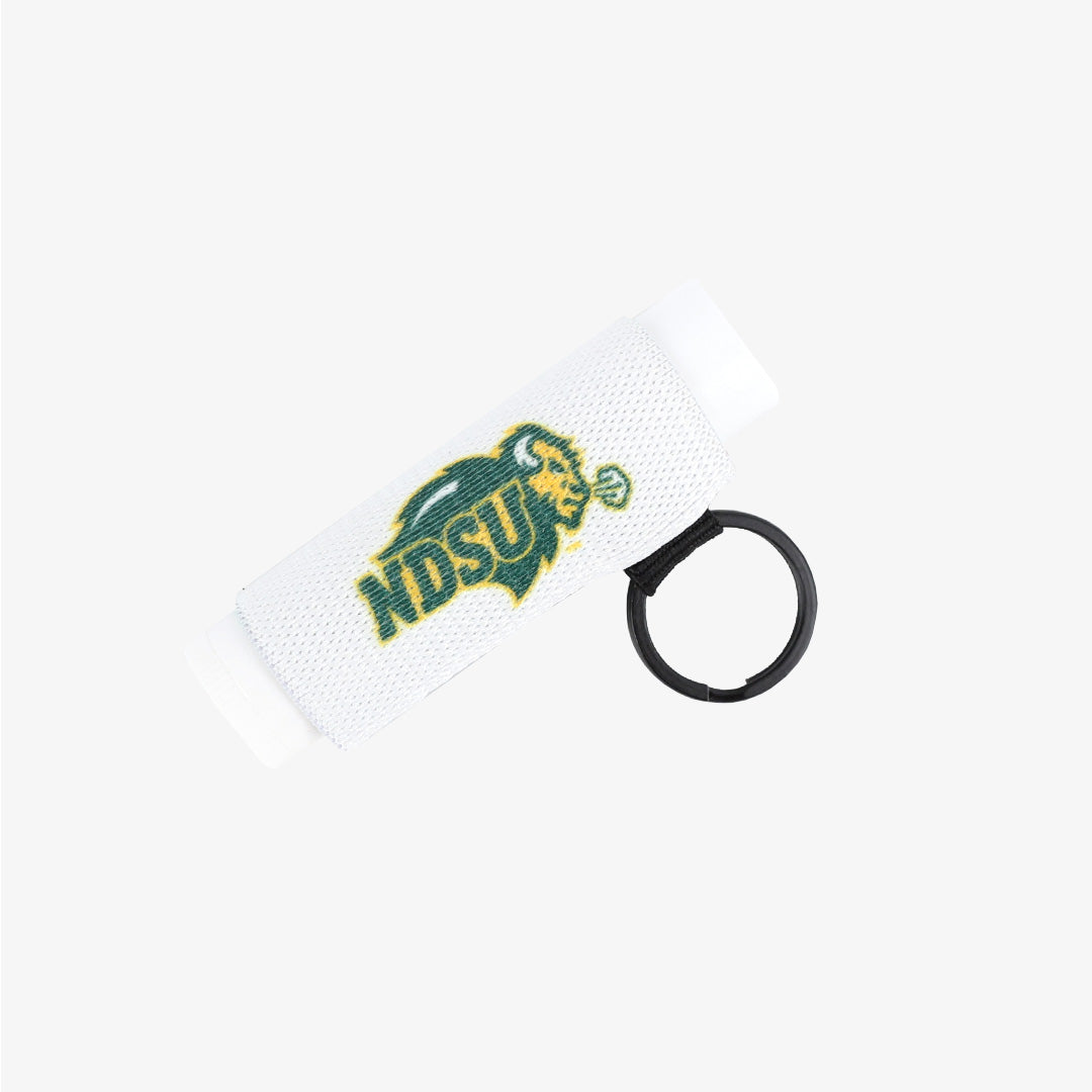 North Dakota NDSU - Chapstick Holder Keychain