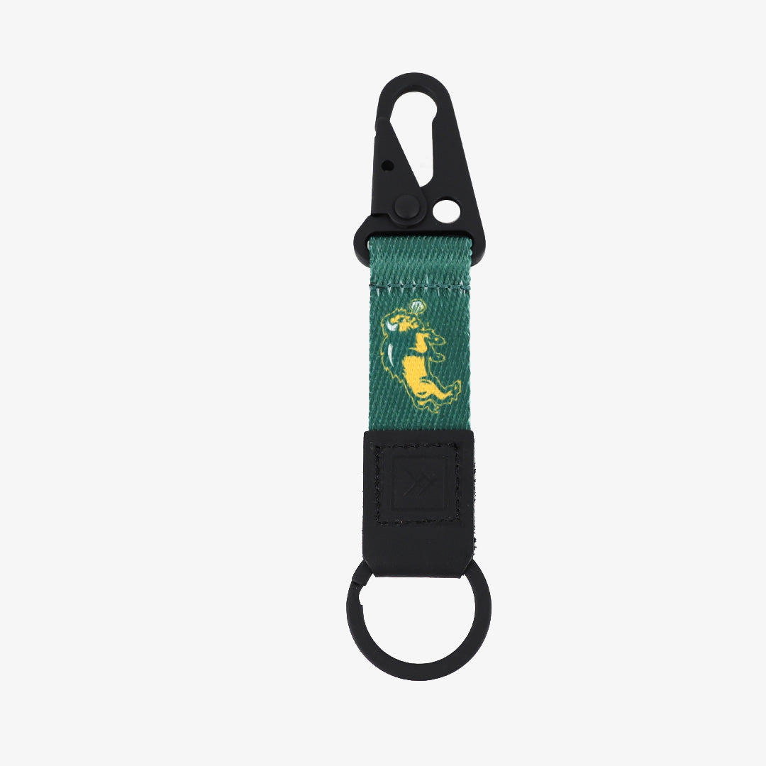 North Dakota Buffalo - Keychain Clip