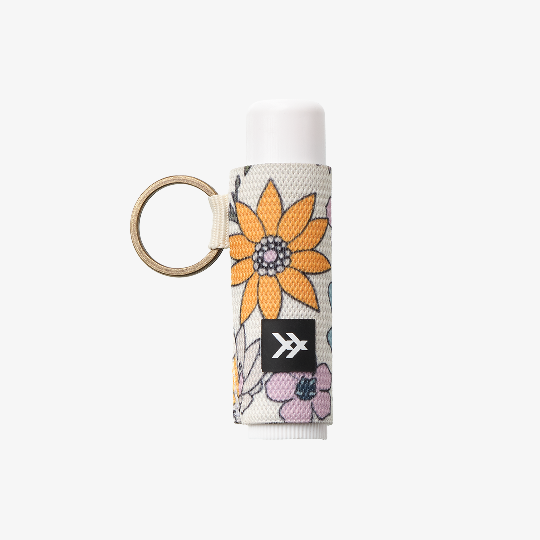 Chapstick Holder Keychain - Mountain Flowers - Thread®