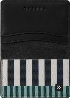 Mod Stripe - Leather Bifold Wallet