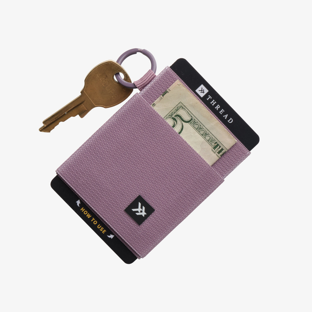 Elastic Wallet - Mauve - Thread®