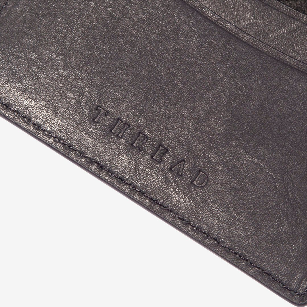 Leather Bifold Wallet - Wavy - Thread®