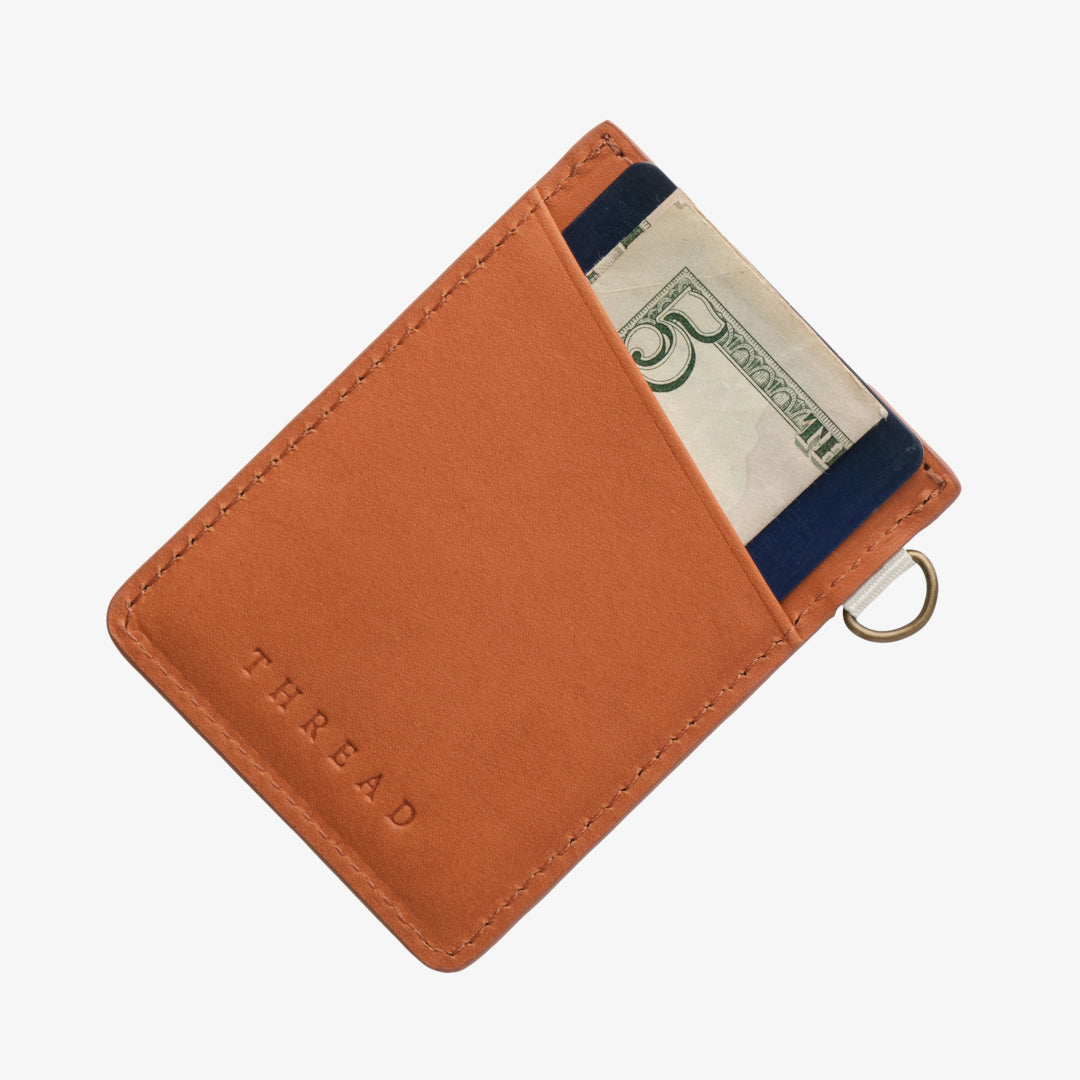 Vertical Leather Wallet - Wilson - Thread®