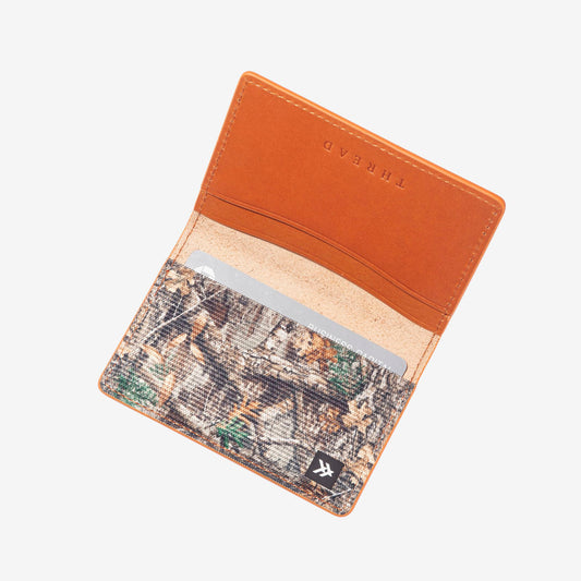 Leather Bifold Wallet - Realtree Edge - Thread®