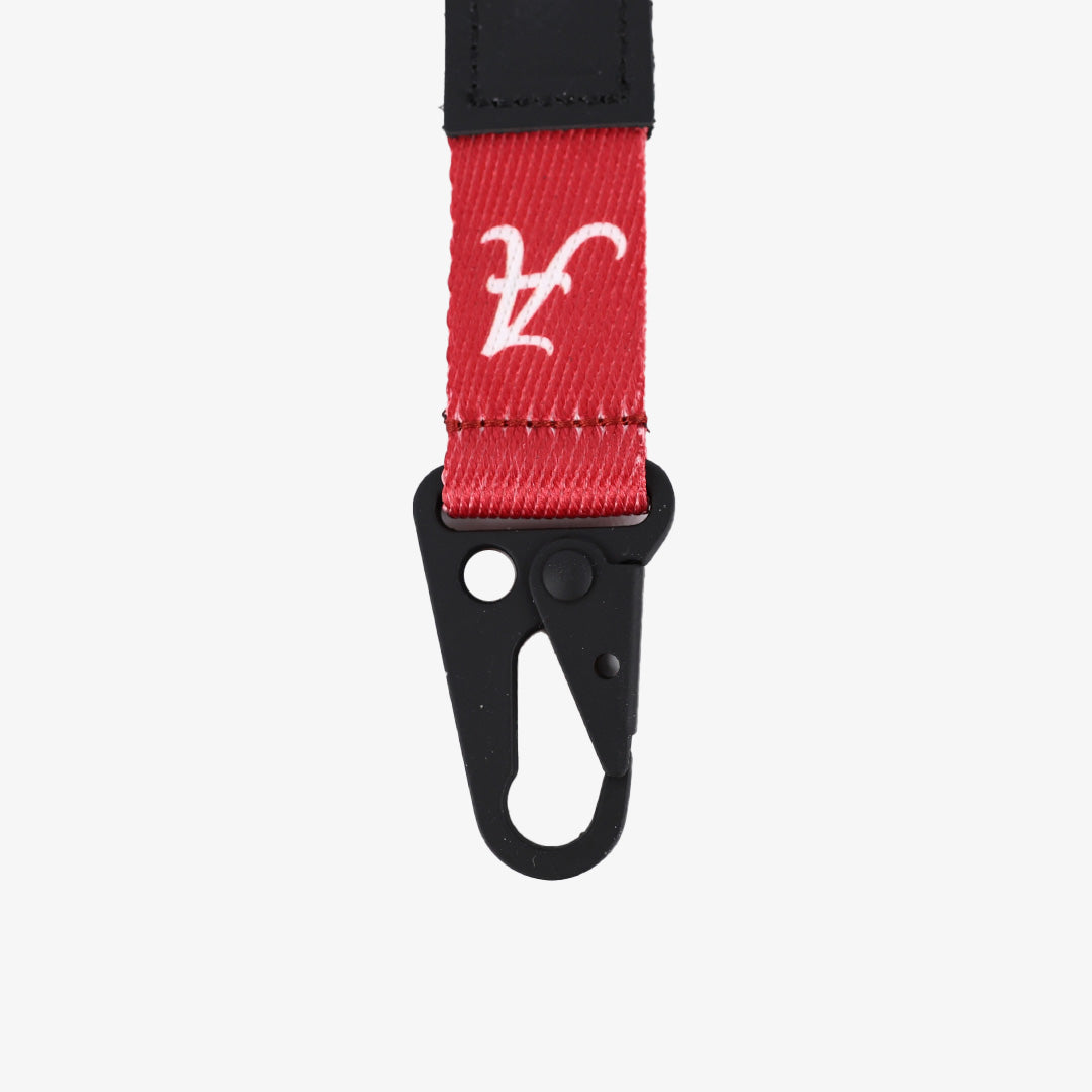 Alabama Crimson Solid - Keychain Clip