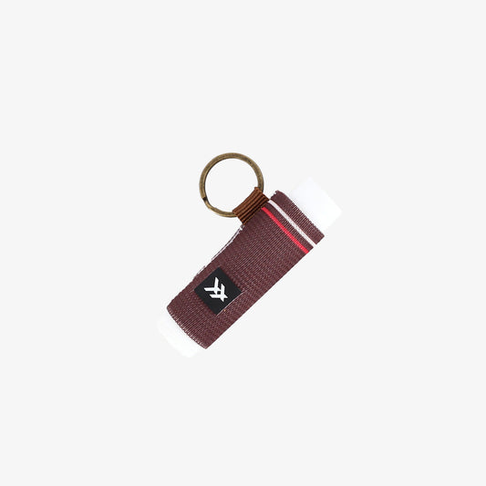 Brown Crest - Chapstick Holder Keychain