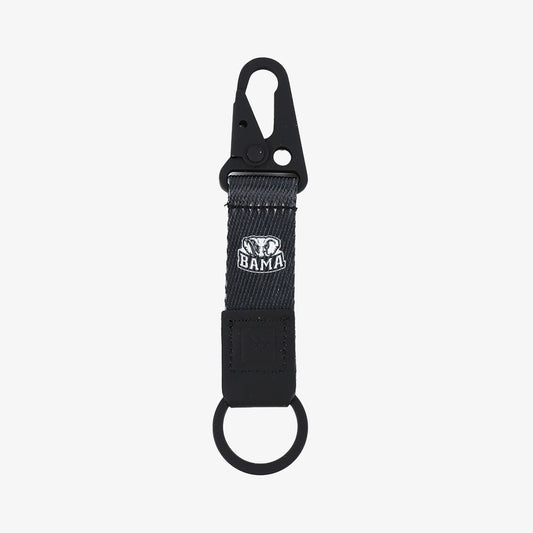 Alabama Black Checker - Keychain Clip